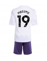 Otroške Nogometnih dresov Manchester United Bryan Mbeumo #19 Gostujoči 2025-26 Kratki rokavi (+ hlače)